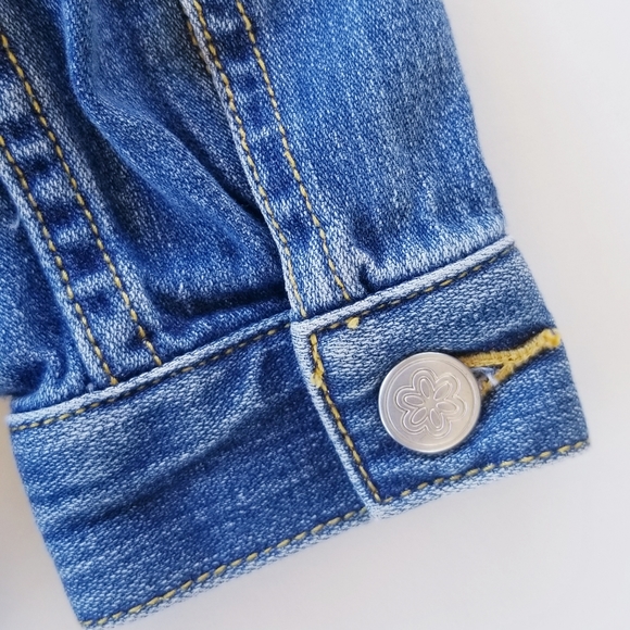 Hanna Andersson Jean Jacket Girls Size 2T - Picture 8 of 8